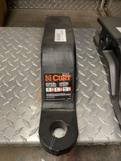 NEW Curt 4in drop, 21k lb hitch, forged 3in receiver