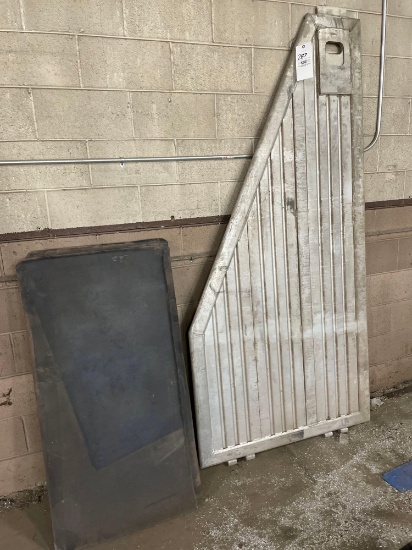 alum slant trailer divider