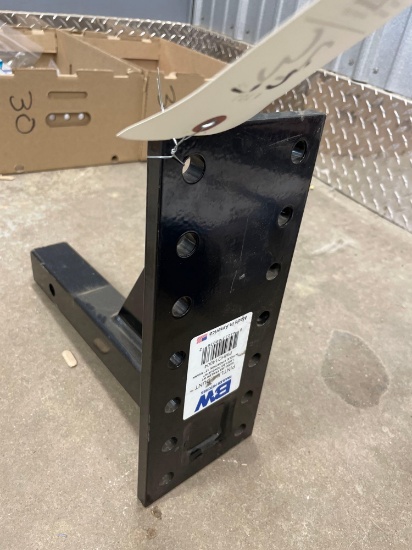 BW pintle hitch mount, solid shank