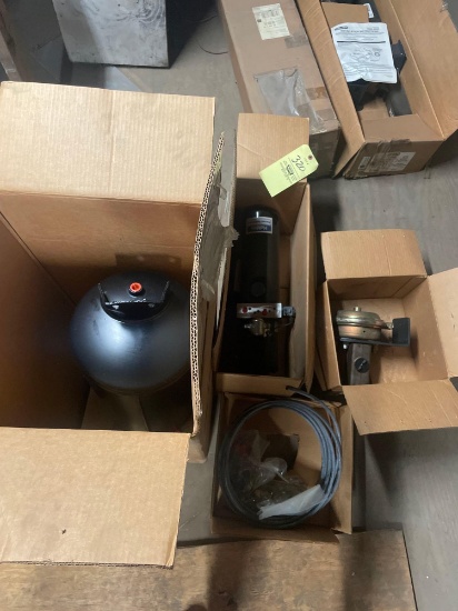 Barnes air hydraulic unit with tank