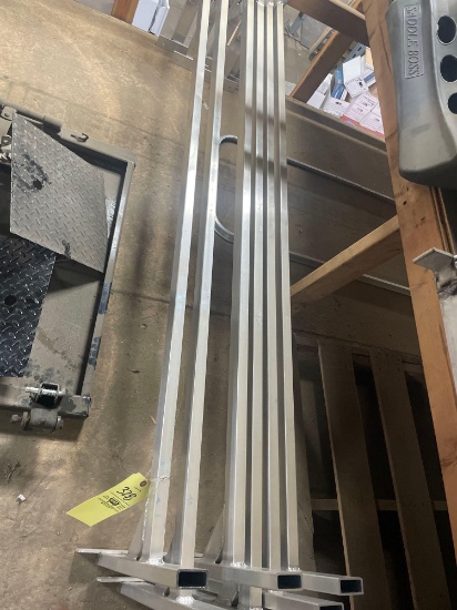 (6) aluminum racks