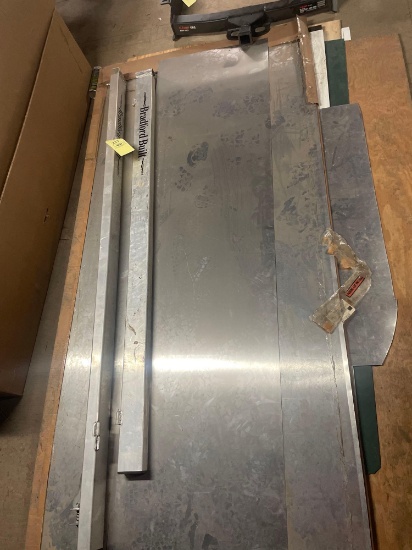 Bradford built aluminum trailer parts