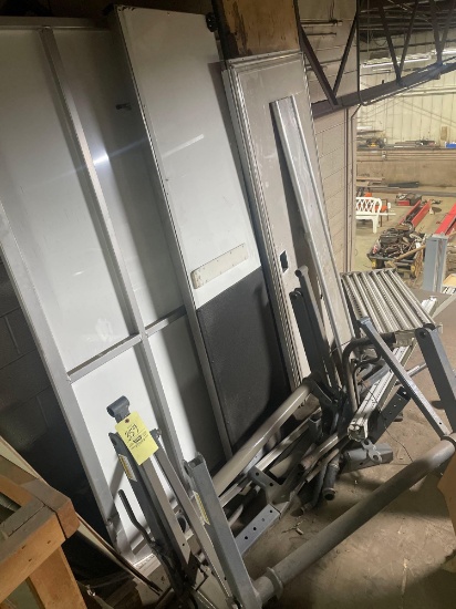 Aluminum doors - steel