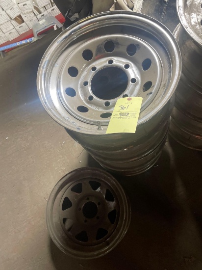 5 steel rims