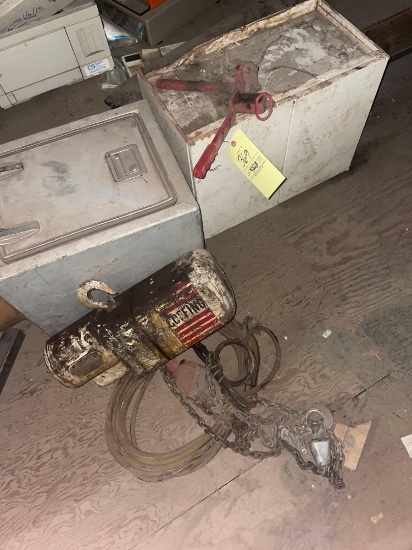 2 hoists - misc aluminum
