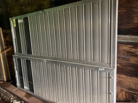 84x68 aluminum door