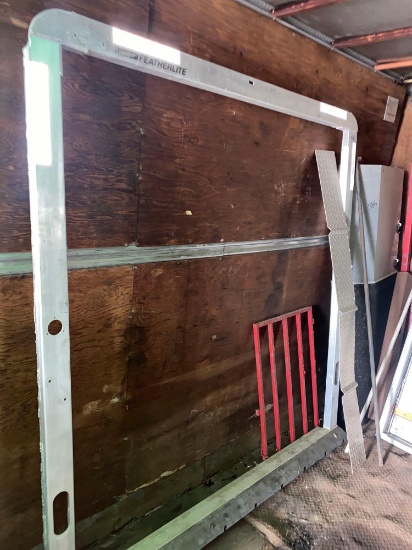 aluminum ramp and feather light frame