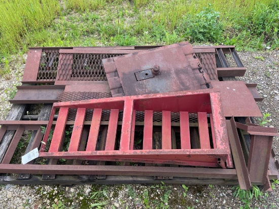 assorted steel ramps and steel