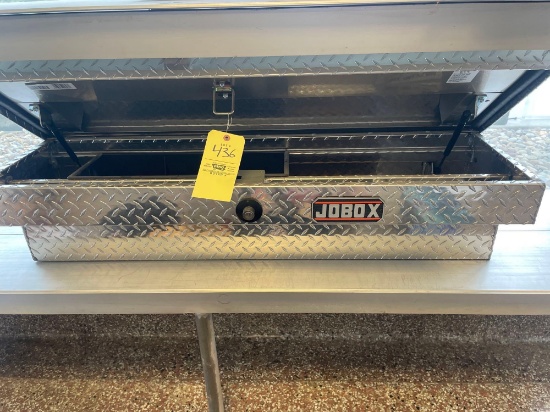 Jobox diamond plate tool box - 46 inches long