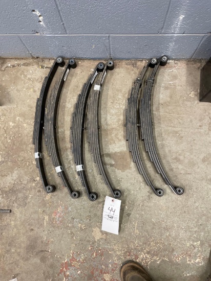 NEW trailer leaf springs, two pairs, two singles