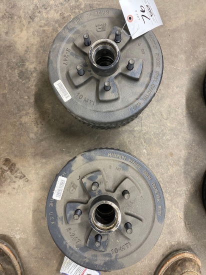 NEW trailer drum hubs 5 bolt