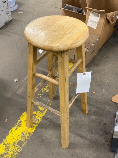 wood stool