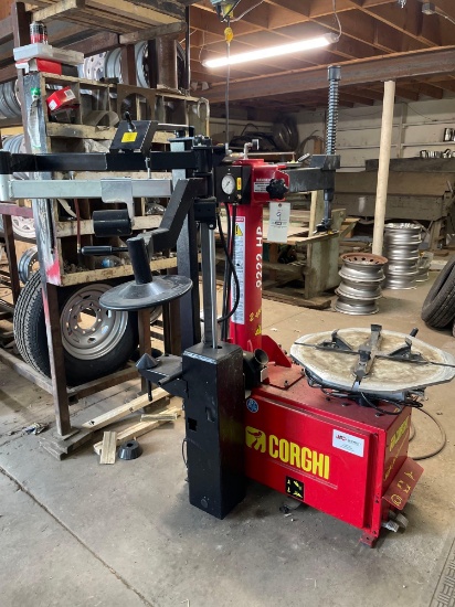 Corghi High a performance 2speed tire changer