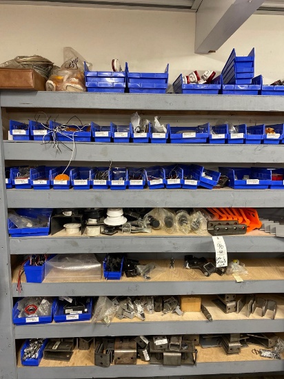 mostly new, trailer lighting accessories, metal hangers, oil hub caps