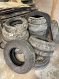 assorted trailer tires