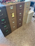 5 file cabinets