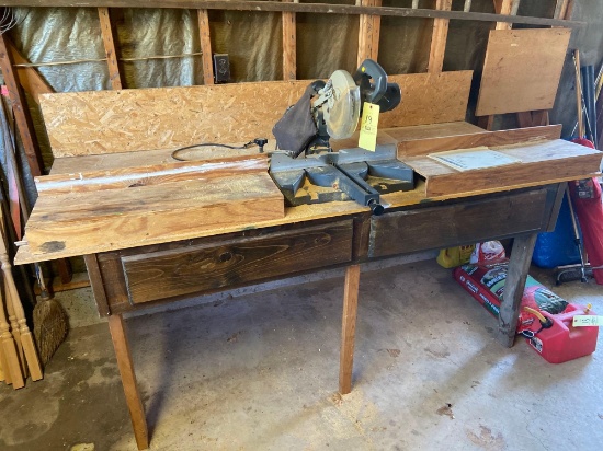 Craftsman Miter Saw and Workbench