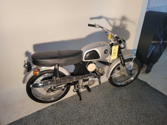 1968 Honda CL90, has title, 1450 miles, vin #CL90-209619