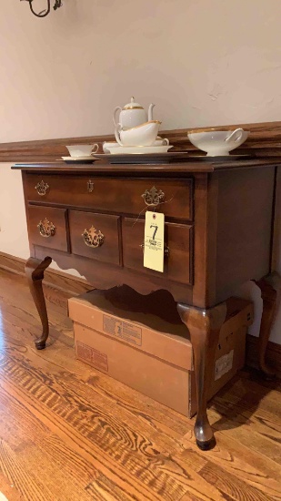 side server including drawers of candles ( does not include China )