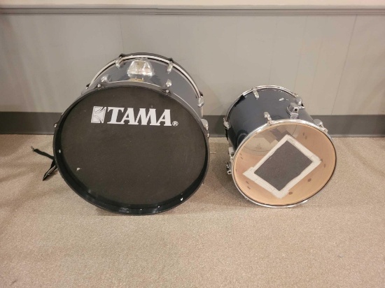 Pair of Tama Swingstar drums, (no accessories)