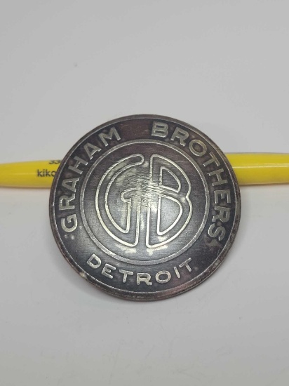 Graham Brothers Detroit Automobile emblem