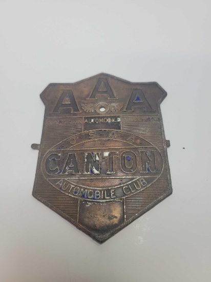 National Motorists Association Canton Club Automobile Badge