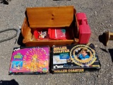 Toy chest, games