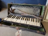 Lyric accordion with case