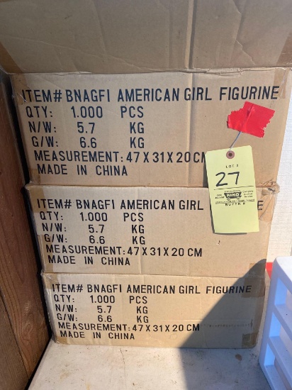 3,000 American Girl Toy Figurines