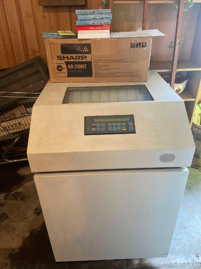 IBM 6400 Printer with Printer Ribbon Spool