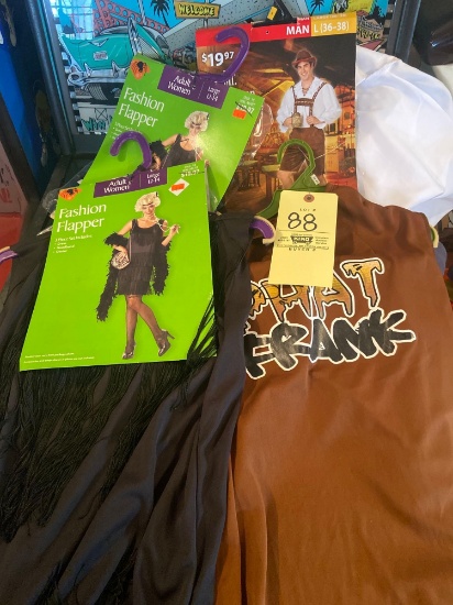 (4) Adult Halloween Costumes