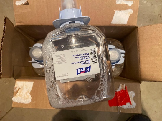 (3) Purell Hand Sanitizer Dispensers