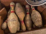 Bowling Pins, Arcade Game Parts, Sign