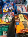 Power Ranger, Mario, Indiana Jones Costumes