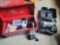 Porter Cable router, toolbox with router guide, bits and accessories