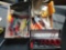 2 Boxes of screwdrivers, hole saw set 7/8 to 2 1/2, crimpers