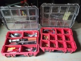 Pex tools and fittings with 2 Milwaukee cases