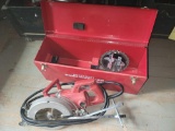 Milwaukee worm drive 7 1/4 with case