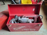 Milwaukee handheld bandsaw with case