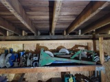 Large lot of Greenlee Sheaves feeders, stands, one powered unit, not all Greenlee