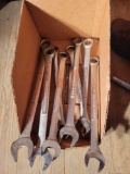 (8) Craftsman 1 inch plus size wrenches