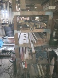 Rack of assorted lumber (lumber only) 2 x10 x10ft treated, 2x4, and more