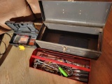 Finish and brad nails, toolboxes, assorted hand tools