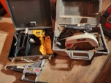 Craftman circular saw, DeWalt drill parts, Senco Duraspin attachment