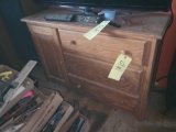 Wood dresser/tv stand