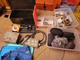 Toolbox, bike hardware, glasses soft cases, plug bank, hardware