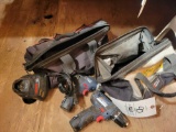 Bosch 12v drills with charger, batteries and 2 bags