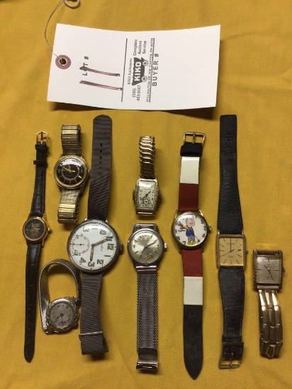 assorted watches.