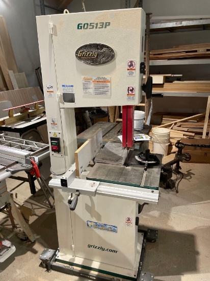 grizzly mod Go5BP industrial band saw