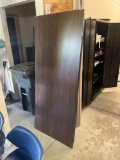 2 6 foot wood folding tables